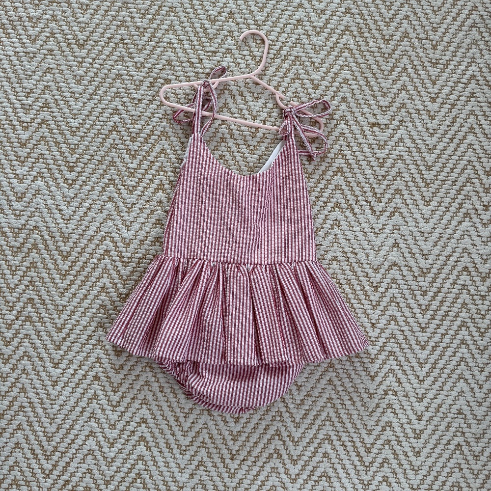 Sadie then TY, Size 4/5, Dress with attached bloomer. EUC